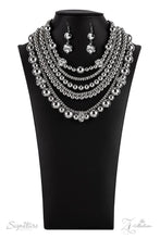 Load image into Gallery viewer, Paparazzi The Liberty Zi Collection Silver Necklace
