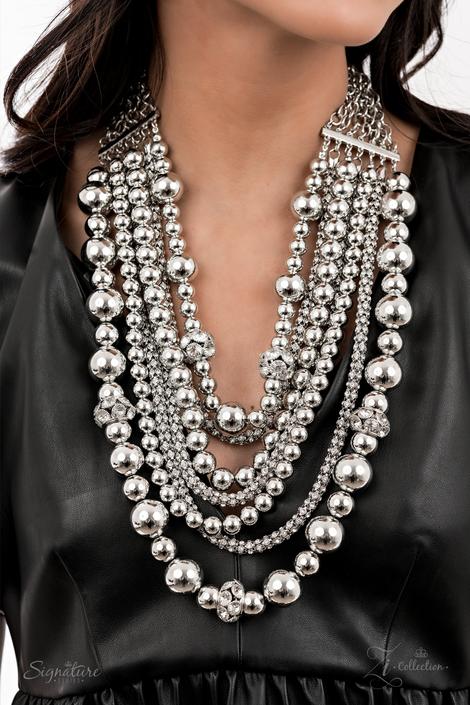 Paparazzi The Liberty Zi Collection Silver Necklace